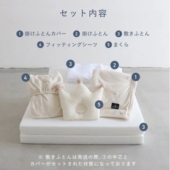 PUPPAPUPO お布団セット の画像