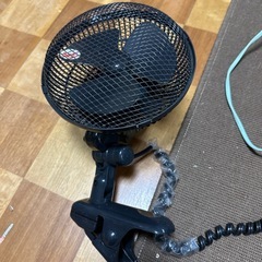 クリップタイプ　扇風機　山善　18cm
