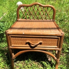 ラタンの収納家具