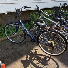 オートライトギア付き自転車