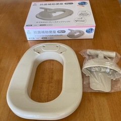 抗菌補助便座　グレー　オマル　の画像