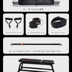【直接渡し】Smart Home Gym SHG500 スマートホームジム【定価440,000円】の画像
