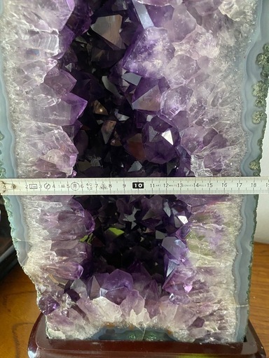 アメジストドーム天然石紫水晶鉱物鑑賞石希少 (ダイリク) 沢の