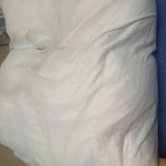 羽布団　シングルサイズ　カバー付きの画像