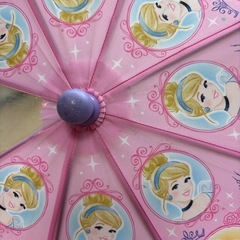 ディズニープリンセス　レインポンチョ&傘の画像