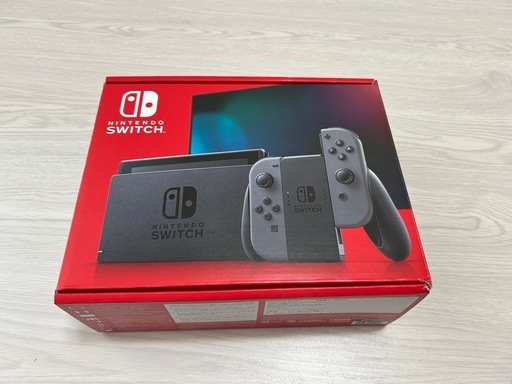任天堂 Nintendo Switch グレー [本体]新品、未使用、未開封 (MJ