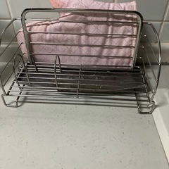 ニトリ　水が流れるスポンジおきの画像