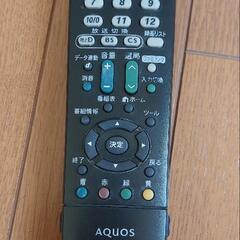 SHARP液晶テレビの画像
