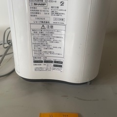 SHARP 加湿空気清浄機の画像