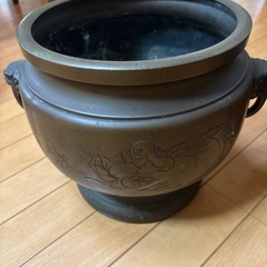 火鉢　金属製