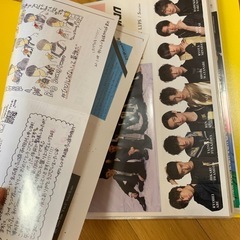 SnowMan公式のシールやファイル等