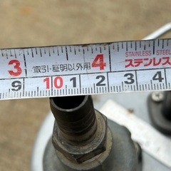 寺田ポンプ　S-150 動作確認　状態良好　60H z 口径32mmの画像