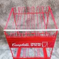 ❤️海外限定❤️非売品レア❤️キャンベル スープ収納ラック レッド✨キッチン✨❤️海外限定❤️非売品レア❤️キャンベル スープ収納ラック レッド✨キッチン✨の画像