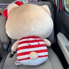 アベイル　日焼け　キティ　特大ぬいぐるみの画像
