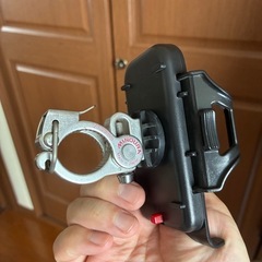 バイク用のスマホホルダーの画像