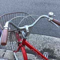 26インチ 自転車 赤 本体 中古 直接引き渡しのみ 自転車本体