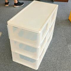 0621-188 三段衣装ケース
