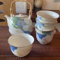 桂由美   創作華窯　お茶セット