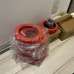 IROTEC アイロテック ラバーダンベル 40kgセット（5kg×4枚など）門前仲町引き取り希望の画像