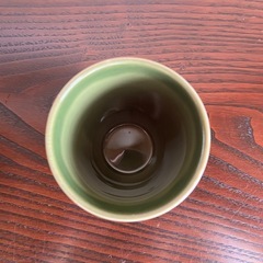 洋風チックな湯呑みの画像