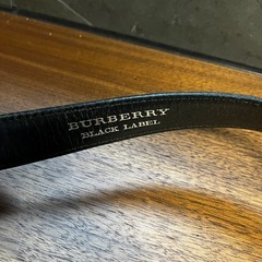 BURBERRYブラックレーベルベルト　メンズの画像