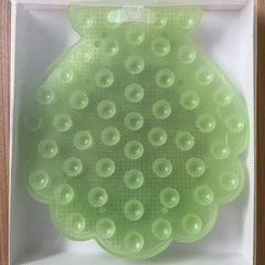 未使用 抗菌フットブラシ シーヴィードグリーンの画像