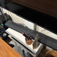 テレビスタンド　ホワイトの画像