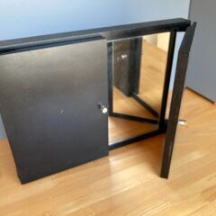 折り畳み式3面鏡　木製の画像