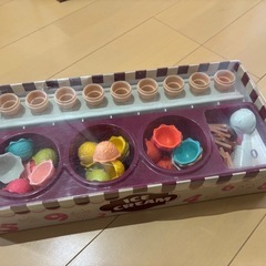 アイスクリーム屋さんセットの画像