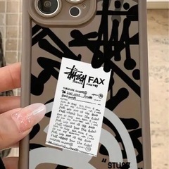 ステューシーiPhoneSE2.3.7.8用ソフトケースの画像