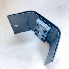 【未使用】コインホルダー コインケース 小銭入れ 財布 札入れ コンパクト ブラックの画像
