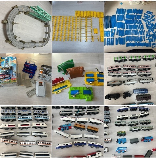 お取引中です。大満足★プラレール★車両、レールなど大量セット