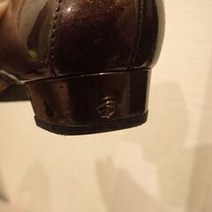 銀座ヨシノヤ　焦げ茶色のローファー　２４センチの画像