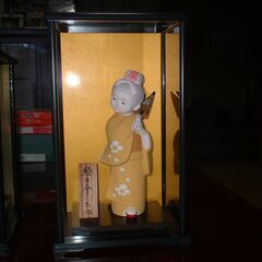 ケース入り人形　飾り物の画像
