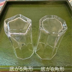 カットグラス 16個 コップの画像