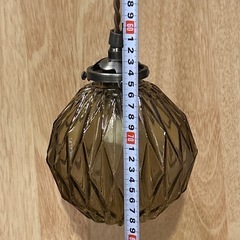 アールデコ吊り下げ型ランプシェードの画像