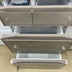 リサイクルショップどりーむ荒田店　No3628 冷蔵庫　大型　６ドア　日立　２０１７年製　４７５L　自動製氷機能付き♪　R-XG４８００Hの画像