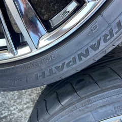 値下げ！レオニス 20インチ 245-40R20 ホイールセットの画像