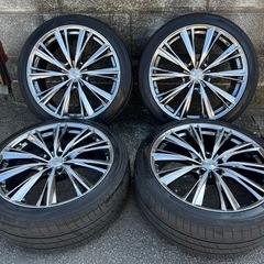レオニス 20インチ 245-40R20 ホイールセット