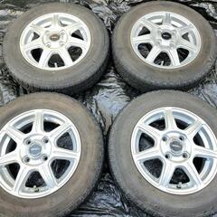 お値打ちスタッドレスタイヤホイールセット 軽自動車全般 13イン...