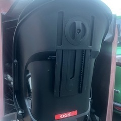 OGK 自転車用チャイルドシート ブラウン　カバー付きの画像