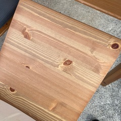 【IKEA/ヨックモック/廃盤品】ダイニングテーブルセット　机　テーブル　椅子　イス　チェア　木製　家具 JOKKMOKKの画像