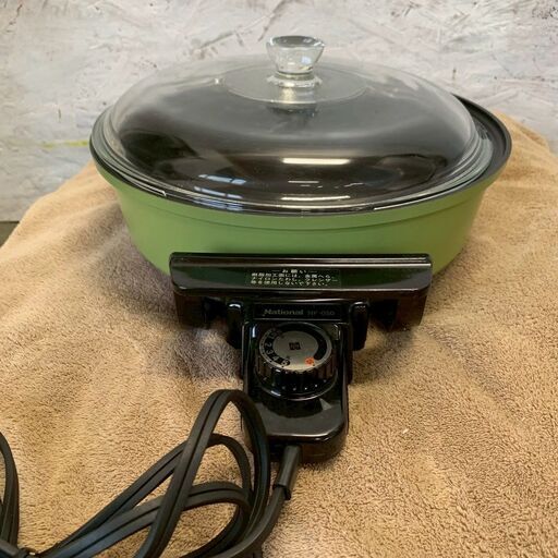 National】ナショナル 電気自動鍋 NF-050 だんらん鍋 中古美品 ヘラ付