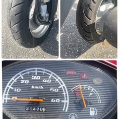 116⭐️JOG  ⭐️バッテリー充電、クーラント補充、　別途費用で黒のシートへ張替え可能です。ヤマハ、YAMAHA、原付、バイクの画像
