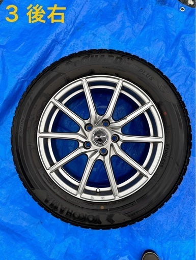 スタッドレスタイヤ ホイール付 17インチ ★225/60R17 99Q 着払い