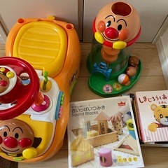 取引先決定　アンパンマン　カート　おもちゃ
