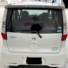 日産 デイズ ハイウェイスター 2014年式 ホワイト色の画像