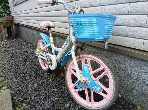 18インチ自転車 (わだぼっち) 錦岡の自転車の中古あげます・譲り