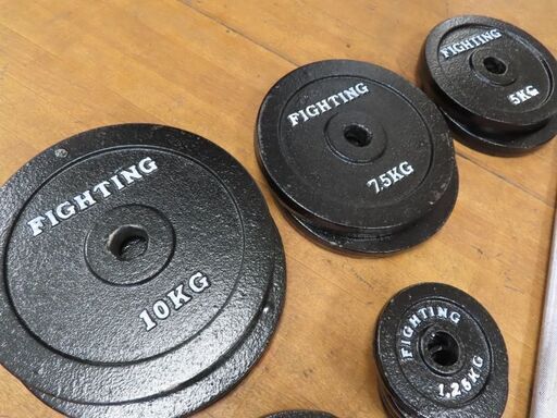 ♪FIGHTING ROAD/ファイティングロード バーベル ウェイト60kg♪