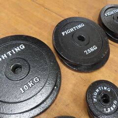 ♪FIGHTING ROAD/ファイティングロード バーベル ウェイト60kg♪の画像